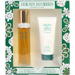 Diamonds & Emeralds Edt Spray 3.3 oz & Body Lotion 3.3 oz