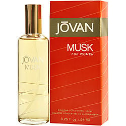 Jovan Musk Cologne Concentrated Spray 3.25 oz