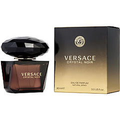 Versace Crystal Noir Eau De Parfum Spray 3 oz