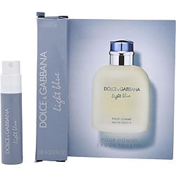 D & G Light Blue Edt Spray Vial On Card