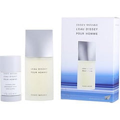 L'Eau D'Issey Edt Spray 2.5 oz & Alcohol Free Deodorant Stick 2.6 oz