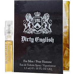 Dirty English Edt Spray Vial On Card