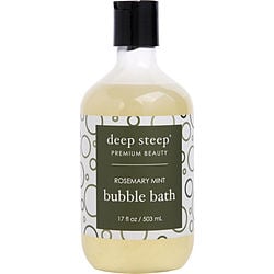 Deep Steep Rosemary-Mint Organic Bubble Bath 17 oz