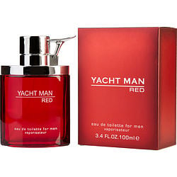 Yacht Man Red Edt Spray 3.4 oz