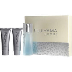 Fujiyama Edt Spray 3.3 oz & Aftershave Balm 3.3 oz & Shower Gel 3.3 oz