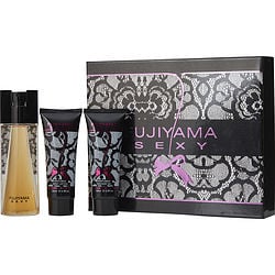 Fujiyama Sexy Edt Spray 3.3 oz & Body Lotion 3.3 oz & Shower Gel 3.3 oz