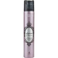 L'Oreal Infinium Queen Ultimate 4 Force Extreme Hold Hair Spray 3.4 oz