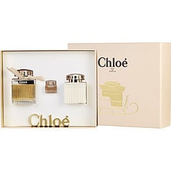 Chloe Eau De Parfum Spray 2.5 oz & Body Lotion 3.4 oz & Eau De Parfum 0.17 oz Mini