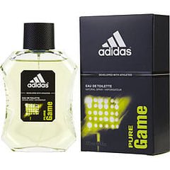 Adidas Pure Game Edt Spray 3.4 oz (Developed With Athletes)