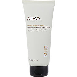 Ahava Leave-On Deadsea Mud Dermud Intensive Foot Cream  --100Ml/3.4oz