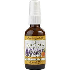 Relaxing Aromatherapy Aromatic Mist Spray 2 oz.  Combines The Essential Oils Of Lavender And Tangerine To Create A Fragrance That Reduces Stress.