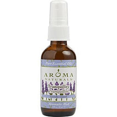 TRANQUILITY AROMATHERAPY AROMATIC MIST SPRAY 2 OZ.  THE ESSENTIAL OIL OF LAVENDER IS KNOWN FOR ITS CALMING AND HEALING BENEFITS.