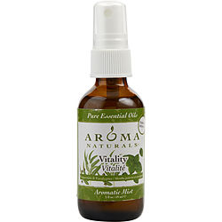 Vitality Aromatherapy Aromatic Mist Spray 2 oz. Uses The Essential Oils Of Peppermint & Eucalyptus To Create A Fragrance That Is Stimulating And Revitalizing.