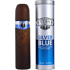 Cuba Silver Blue Edt Spray 3.3 oz