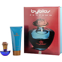 Byblos Eau De Parfum Spray 1.6 oz & Body Lotion 6.7 oz