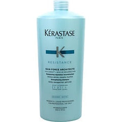 Kerastase Resistance Bain Force Architecte Vita-Ciment Advanced Shampoo 34 oz (Packaging May Vary)