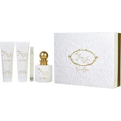 Fancy Love Eau De Parfum Spray 3.4 oz & Body Lotion 3 oz & Shower Gel 3 oz & Eau De Parfum Spray Mini 0.34 oz