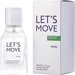 Benetton Let'S Move Edt Spray 1.3 oz