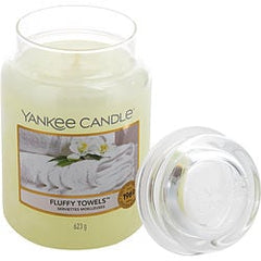 Yankee Candle Fluffy Towels Scented Large Jar 22 oz