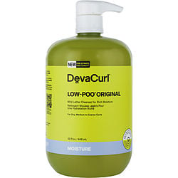 Deva Curl Low Poo Original Mild Lather Cleanser 32 oz (Packaging May Vary)