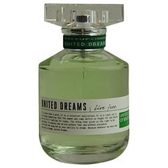 Benetton United Dreams Live Free Edt Spray 2.7 oz *Tester