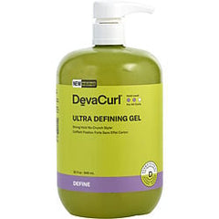 Deva Curl Ultra Defining Gel Strong Hold No-Crunch Styler 32 oz (Packaging May Vary)