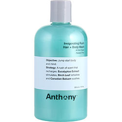 Anthony Invigorating Rush Hair + Body Wash --355Ml/12oz