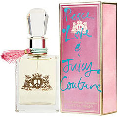 Peace Love & Juicy Couture Eau De Parfum Spray 3.4 oz (New Packaging)
