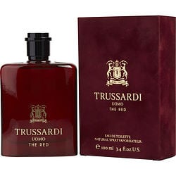 Trussardi Uomo The Red Edt Spray 3.4 oz