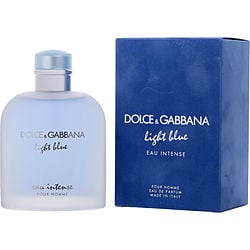 D & G Light Blue Eau Intense Eau De Parfum Spray 6.7 oz