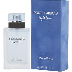 D & G Light Blue Eau Intense Eau De Parfum Spray 0.84 oz