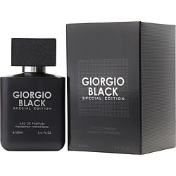 Giorgio Black Eau De Parfum Spray 3.4 oz (Special Edition)