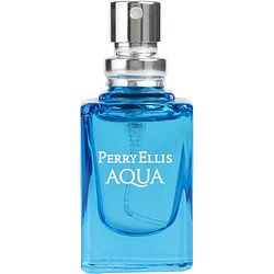 Perry Ellis Aqua Edt Spray 0.25 oz Mini *Tester