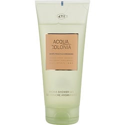 4711 Acqua Colonia White Peach & Coriander Shower Gel 6.8 oz