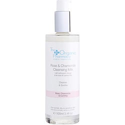 The Organic Pharmacy Rose & Chamomile Cleansing Milk - For Sensitive Skin  --100Ml/3.3oz