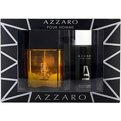 Azzaro Edt Spray 3.4 oz & Deodorant Spray 5.1 oz