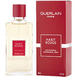 Habit Rouge Eau De Parfum Spray 3.3 oz (New Packaging)