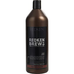 Redken Redken Brews 3 In 1 (Shampoo, Conditioner & Body Wash) 33.8 oz