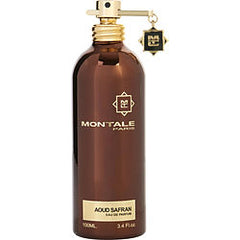 Montale Paris Aoud Safran Eau De Parfum Spray 3.4 oz *Tester