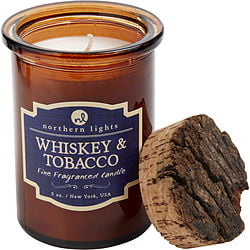 Whiskey & Tobacco Scented Spirit Jar Candle - 5 oz. Burns Approx. 35 Hrs.