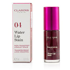 Clarins Water Lip Stain - # 04 Violet Water  --7Ml/0.2oz