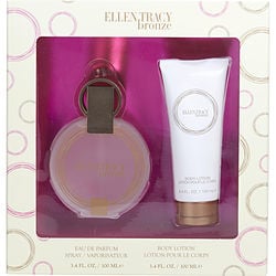 Ellen Tracy Bronze Eau De Parfum Spray 3.4 oz & Body Lotion 3.3 oz