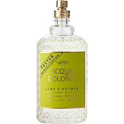 4711 Acqua Colonia Lime & Nutmeg Eau De Cologne Spray 5.7 oz *Tester