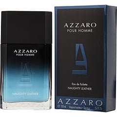 Azzaro Naughty Leather Edt Spray 3.4 oz