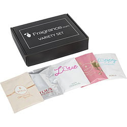 Tous Variety 5 Piece Vial Variety Set With Tous Floral Touch & Tous Happy Moments & Tous Love & Tous Sensual Touch & Tous