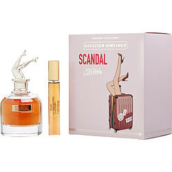 Jean Paul Gaultier Scandal Eau De Parfum Spray 2.7 oz & Eau De Parfum Spray 0.67 oz (Travel Offer) (Packaging May Vary)