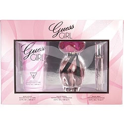 Guess Girl Edt Spray 3.4 oz & Body Lotion 6.7 & Edt Spray 0.5 oz