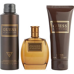 Guess By Marciano Edt Spray 3.4 oz & Deodorant Spray 6 oz & Shower Gel 6.7 oz