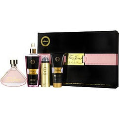 Armaf Tres Jour Eau De Parfum Spray 3.4 oz & Body Lotion 3.4 oz & Perfume Body Spray 1.7 oz & Body Spray 8.4 oz