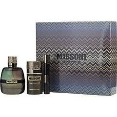 Missoni Eau De Parfum Spray 3.4 oz & Deodorant Stick 2.5 oz & Eau De Parfum Spray 0.34 oz